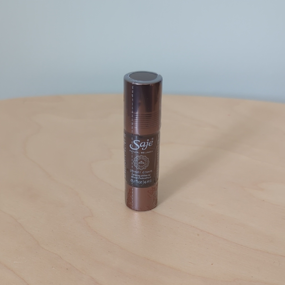 Saje Wellness Power Down Calming Oil Blend Roller Ball
